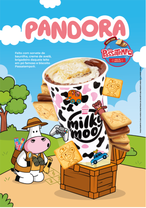 Milky Moo lança Pandora Passatempo® para o Dia das Crianças