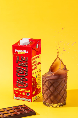  Possible lança achocolatado vegetal com 70% menos açúcar e foco em saúde intestinal