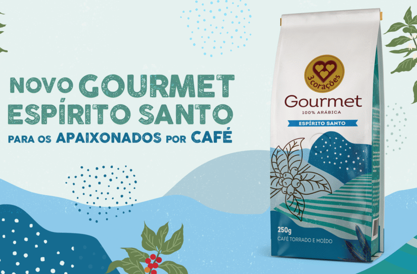  3 Corações lança café Gourmet Espírito Santo torrado e moído