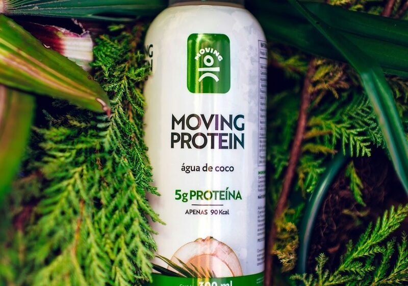 Moving apresenta a primeira água de coco proteica do mundo