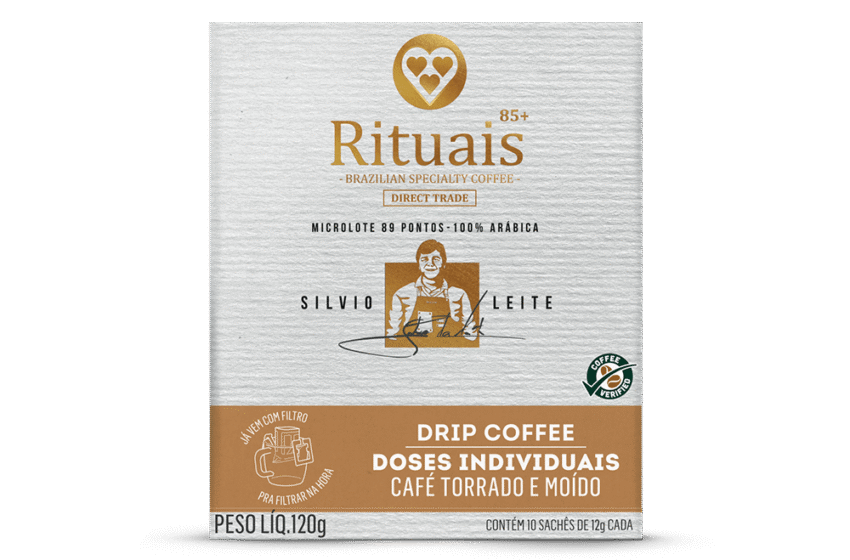  Rituais 85+ e Silvio Leite apresentam microlote raro em versão drip coffee