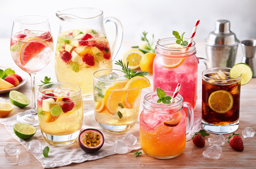  Drinks fáceis e baratos para animar as festas em casa