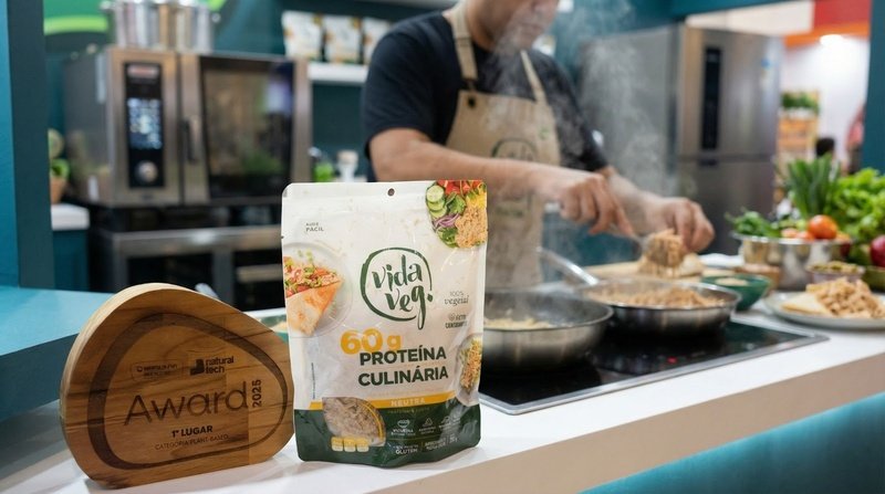 A Vida Veg lança proteína vegetal culinária, homus, iogurte vegetal zero açúcar e shake infantil na VegFest 2025, reforçando inovação no mercado plant-based.