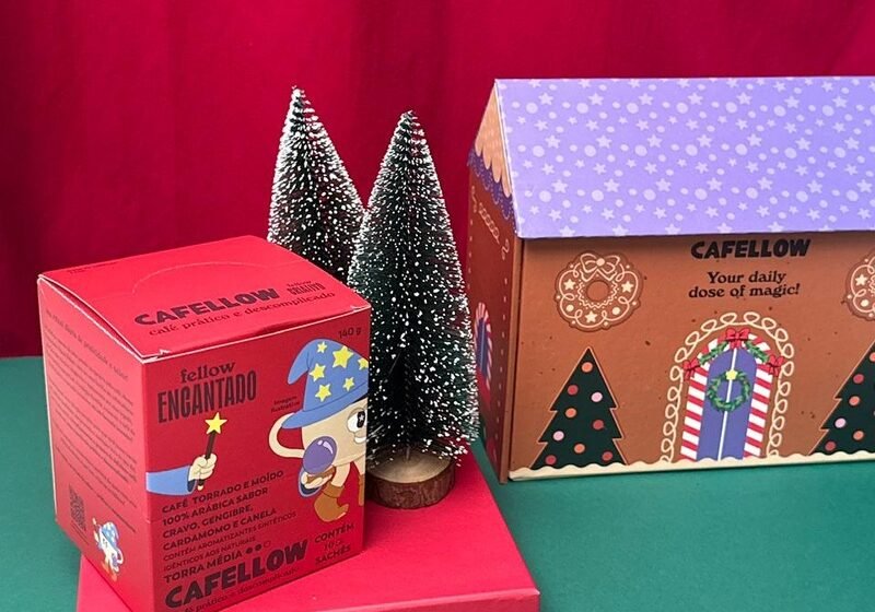 A Cafellow apresenta o Fellow Encantado, café de Natal em edição limitada com notas de cravo, gengibre, cardamomo e canela, criado em cocriação com a comunidade.