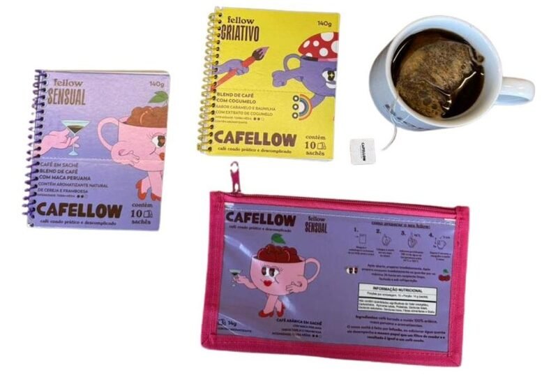  CAFELLOW celebra um ano com brindes sustentáveis e aposta em novos rituais para 2026