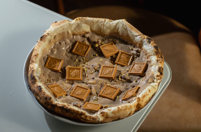  La Braciera lança pizza doce em collab com a Chocolat Du Jour