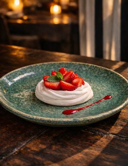  Térèze celebra o Valentine’s Day com Pavlova de Frutas Vermelhas