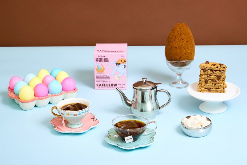  Cafellow lança café com aroma de cookie e aposta na nostalgia para a Páscoa