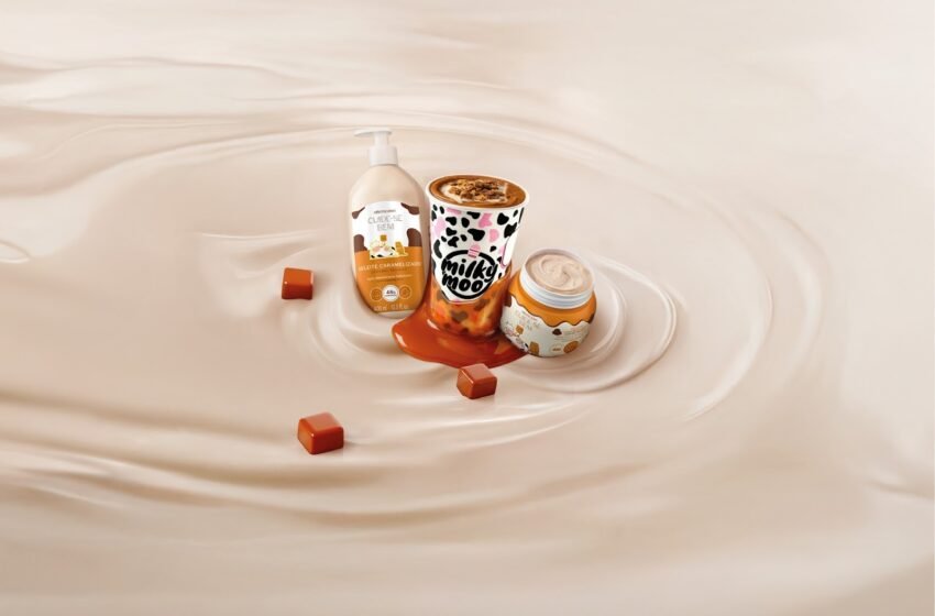  O Boticário leva fragrância para o copo e transforma caramelo em milkshake