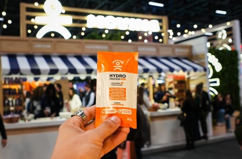  Moving apresenta Hydro Protein PRO e amplia portfólio de bebidas funcionais na NaturalTech 2026