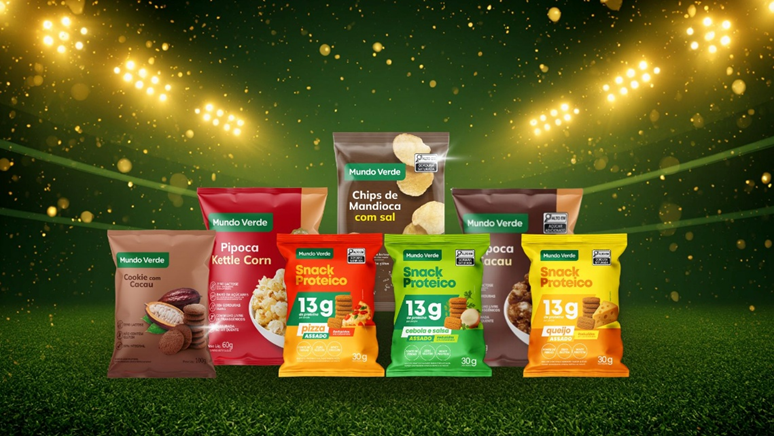  Mundo Verde aposta em snacks para acompanhar os jogos da Copa do Mundo