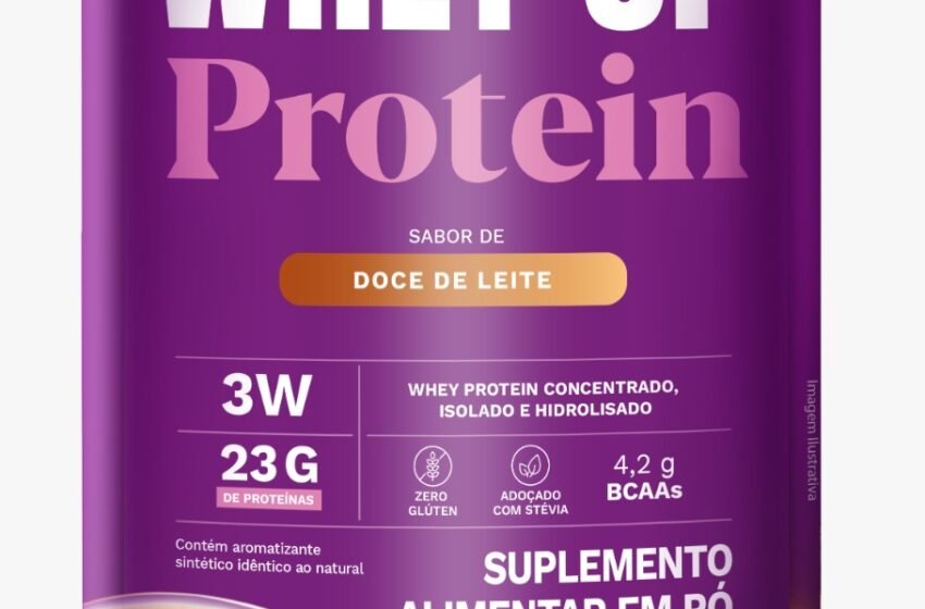  Sanavita lança Whey Protein sabor Doce de Leite e amplia linha de suplementação
