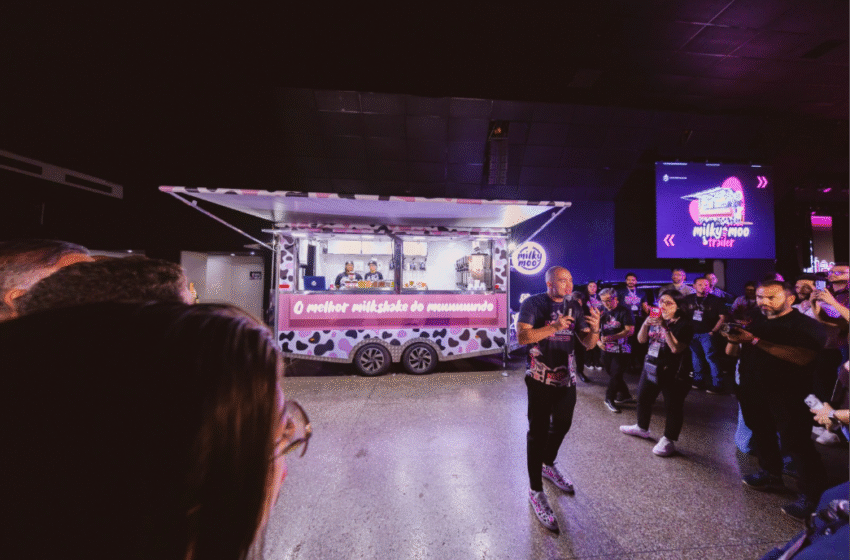  Milky Moo lança trailer para levar milkshakes a eventos e cidades sem lojas fixas