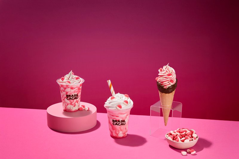  Brasil Cacau e Fini lançam milkshake, sundae e novos chocolates em parceria