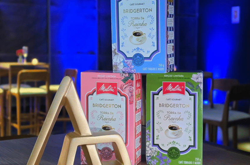  Café inspirado em Bridgerton ganha ouro em prêmio brasileiro de design