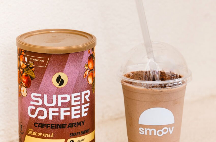  SuperCoffee e Smoov lançam bebida de creme de avelã com até 29 g de proteína